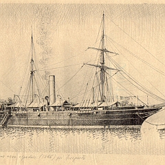 1866 - 'Washington' - prima nave ospedale poi trasporto